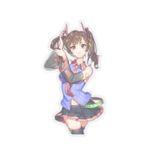 Modern D.VA Redesign Sticker