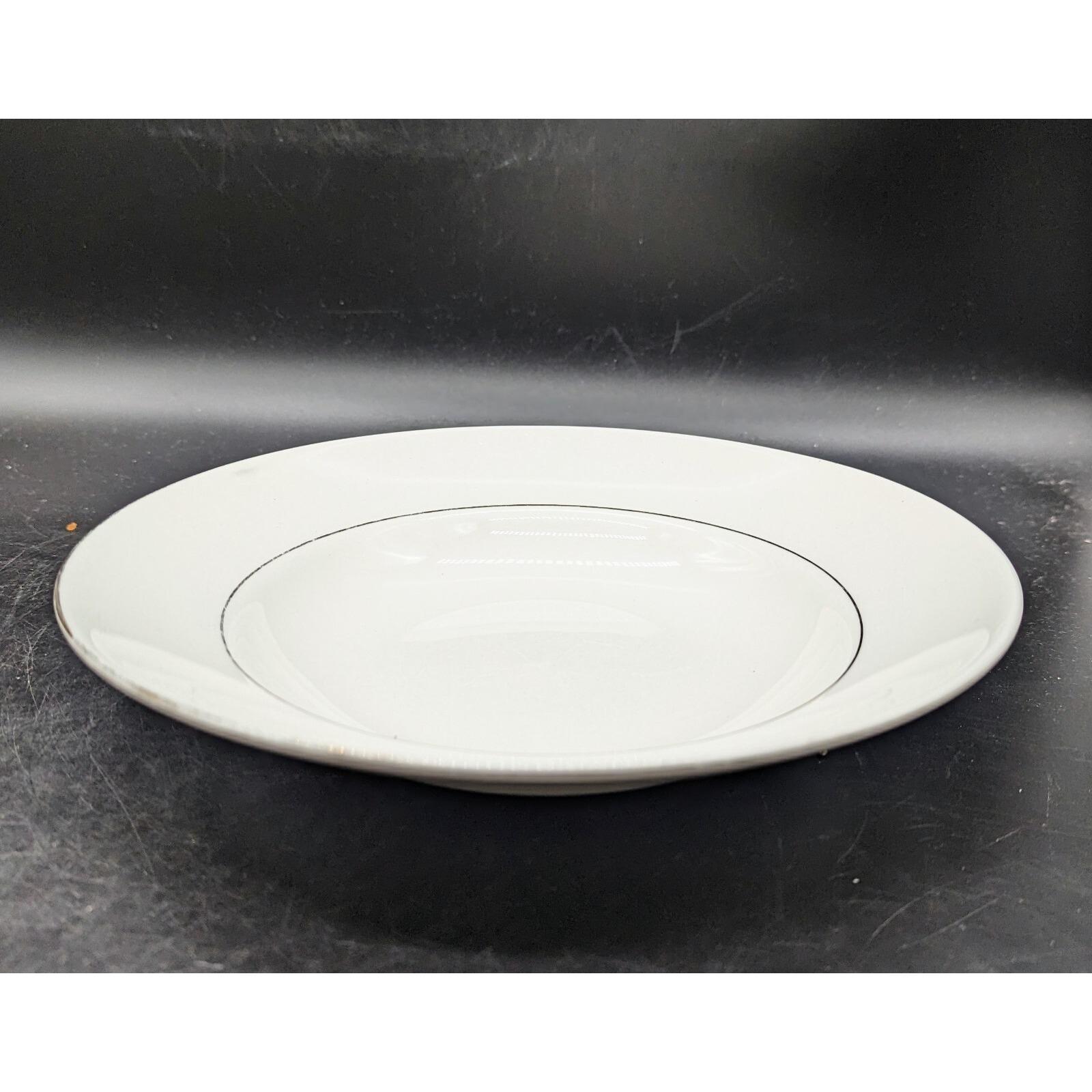 Set of 6 Lenox Continental Dining Gold Rimmed Soul Bowl 9.25