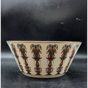 Vintage Lenox Lido Large Pasta Salad Serving Centerpiece Bowl 10.25" Porcelain