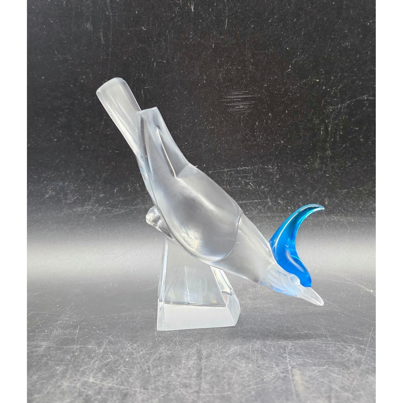 Lalique Blue Bird - Etsy