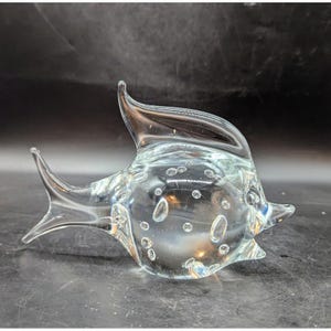 FM KONSTGLAS ガラスの魚オブジェ FM KONSTGLAS ガラスの魚オブジェ Konstglas FM Ronneby スウェーデン