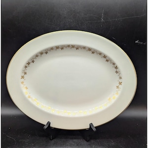 Vintage Royal Doulton Citadel Oval Serving Platter 553054 13.25" England