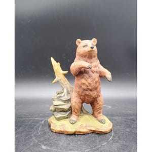 Andrea by Sadek BROWN BEAR Porcelain Figurine #5808