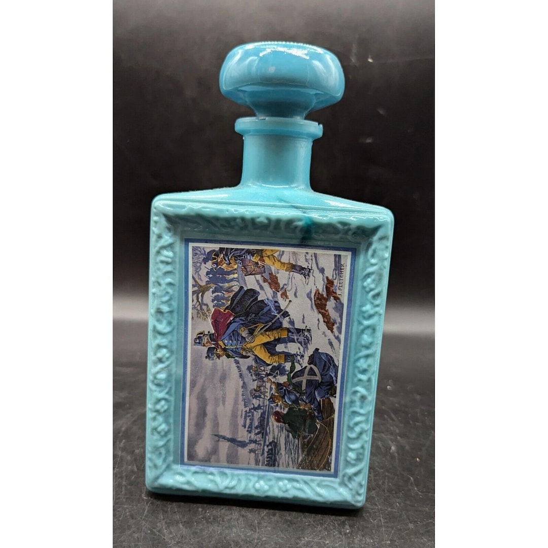 Vintage J W Dant Americana Whiskey Bottle Decanter
