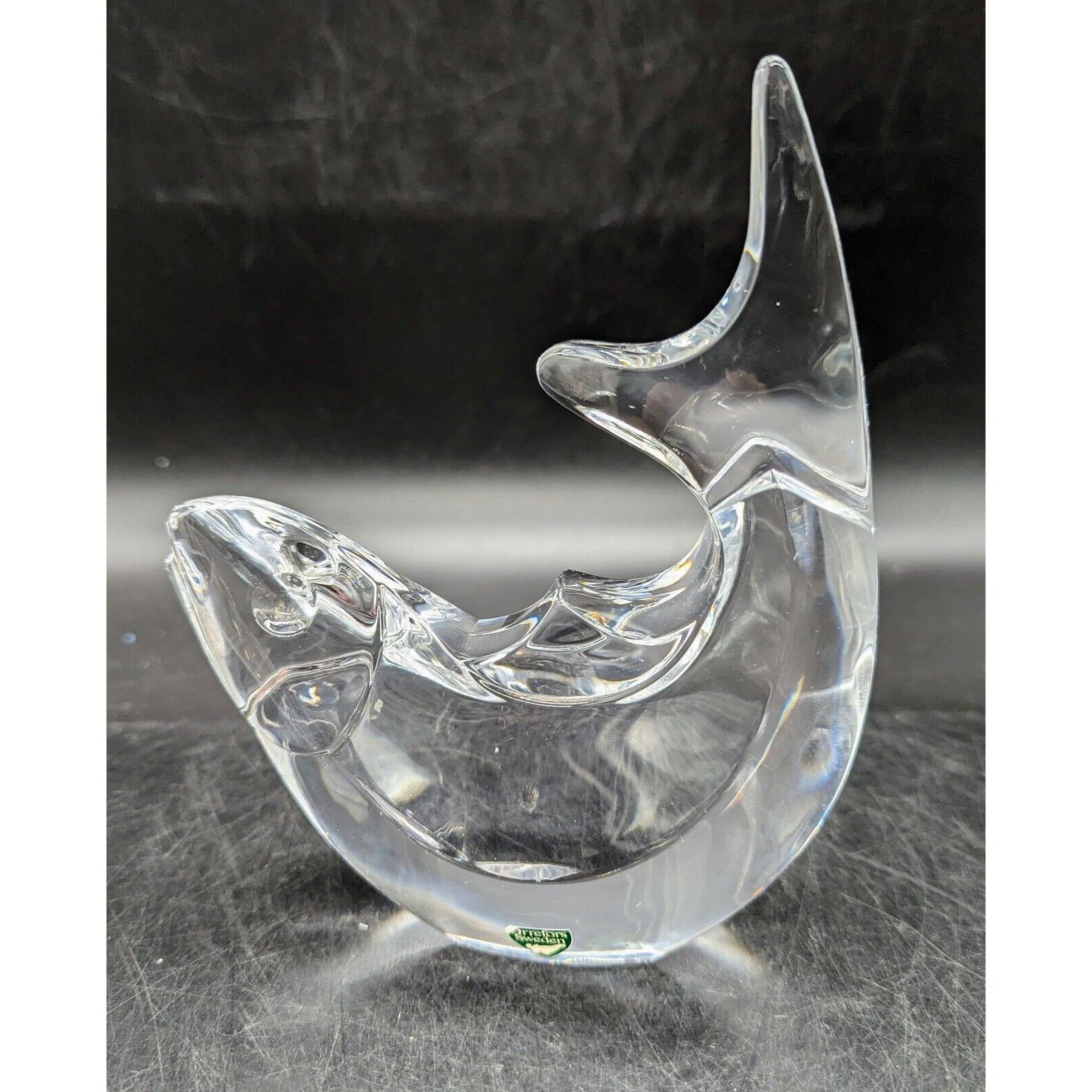 Sweden Orrefosのクリスタルガラスの置き物 Sweden Orrefosのクリスタルガラスの置き物 Sweden Orrefosの