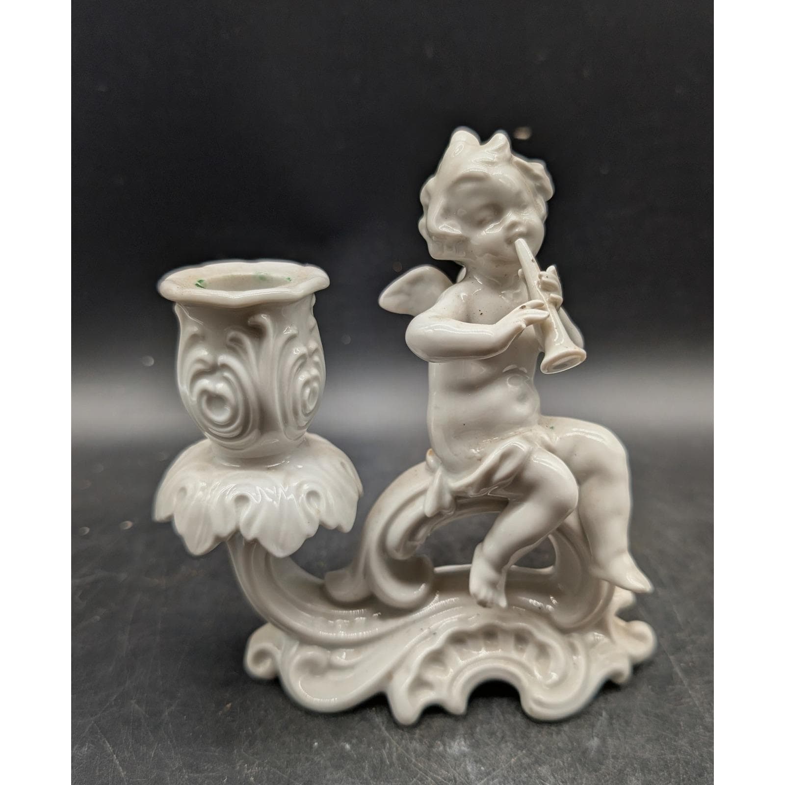 Kaiser Porcelain Candle Holder - Etsy