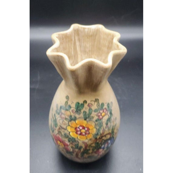 Vintage Biagioli CM Gubbio Italy Ceramic Art Pottery Hand Painted