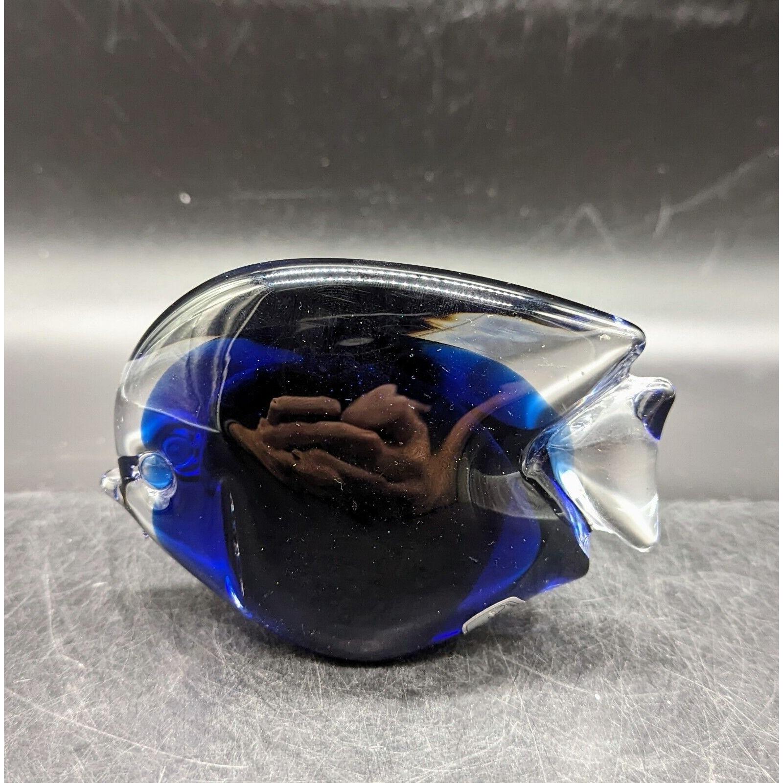 Marcolin Glass Fish Sculpture - Etsy