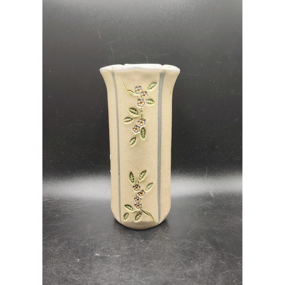 Small Vintage Studio Art Pottery Pottery Vase 1994 - Signed Ceramic ...