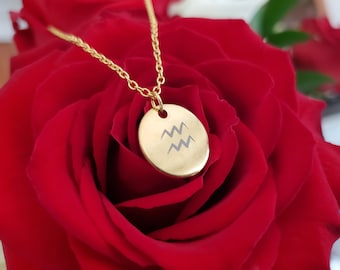 Engraved Gold Necklace Chain Holiday Birthday Wedding Bridal Bridesmaid Gift