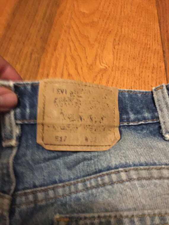 Vintage Orange Tab Levi’s 517s - image 3