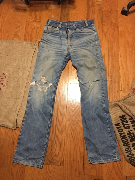 Vintage Orange Tab Levi’s 517s - image 1