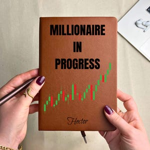 Diario de Trader Personalizado, Regalo para Day Trader, Regalos para Corredores de Bolsa, Crypto Trader, Regalo para Trader de Forex, Trading de Criptomonedas, Bear Bull imagen 7