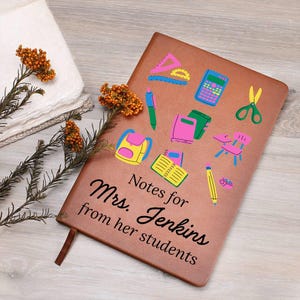 Personalized Gift For Teacher From Student, Goodbye Gift For Teacher, Teacher Graduation, Custom Teaching Gifts , Male Teacher Gift For Desk