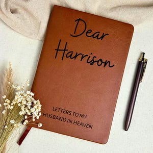 Cartas para meu marido, presente de luto, diário de luto, presente de condolências, presente de perda do marido, presente de condolências, diário de luto, marido perdido