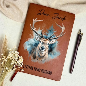 Personalized Letters To My Husband Journal -  Future Husband Gift For Husband Anniversary, Custom Husband Gift, Vows To My Husband