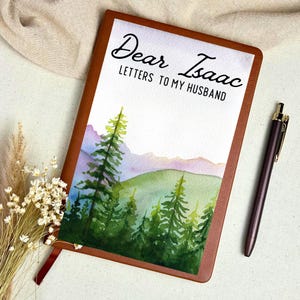 Personalized Letters To My Husband Journal -  Future Husband Gift For Husband Anniversary, Custom Husband Gift, Vows To My Husband, Vegan