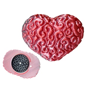 Grinder / Crusher | Herb & Spice Mill | KJ Grinder Heart