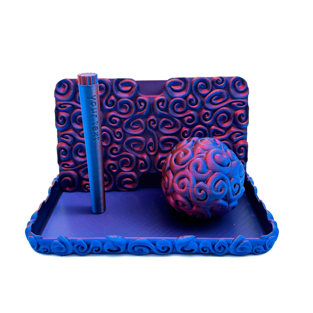 Grinder Rolling Tray Doob Tube All in One Rolling Set KJ Trinity JOY