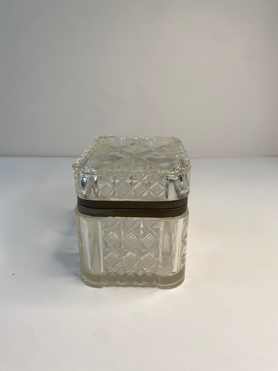 Russian Antique Glass Box - image 2