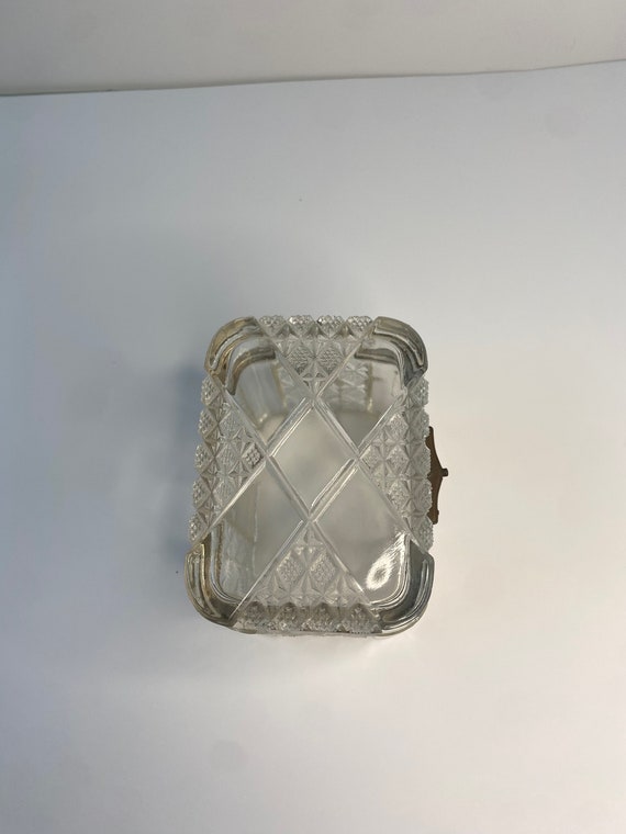 Russian Antique Glass Box - image 5