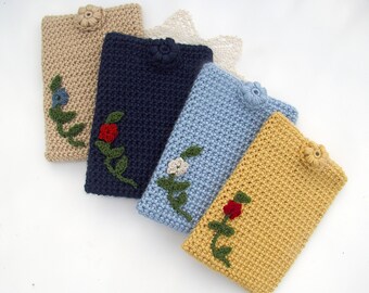 Kindle Cover, Crocheted sleeve for e-reader