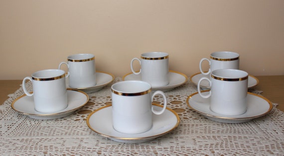 Thomas Medaillon Tee-Untertasse In Weiß – Mikrowellen- Und Spülmaschinengeeignet