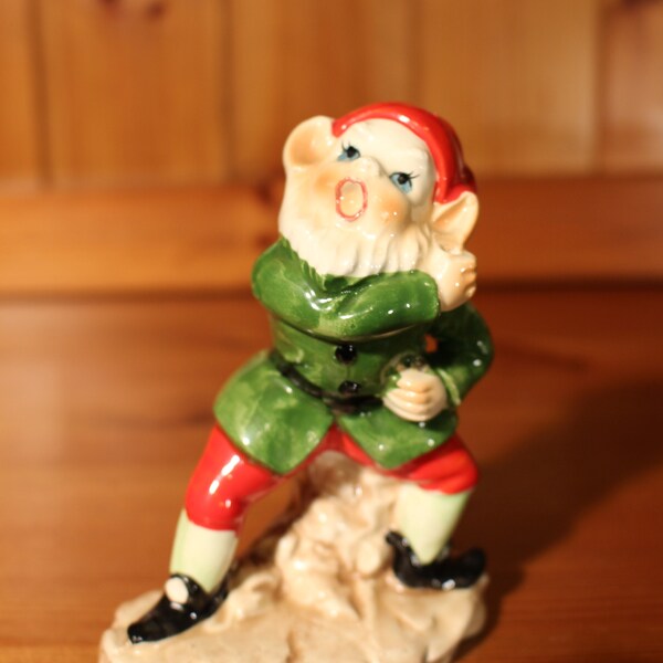 Vintage Small Dwarf/Elf/Gnome Figurine