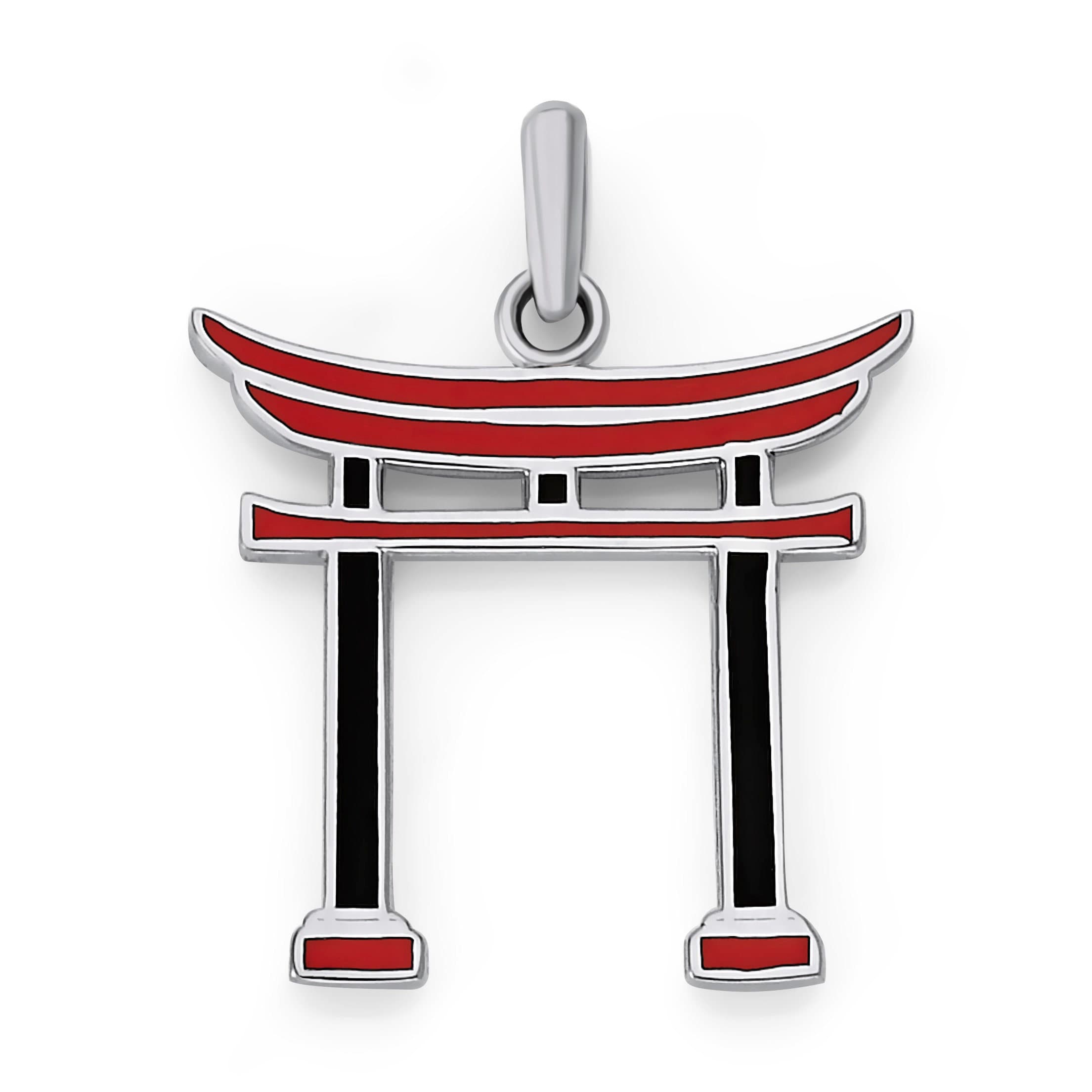 PANDORA Torii Gate Charm パンドラ　鳥居チャーム　赤 Torii Gate Charm
