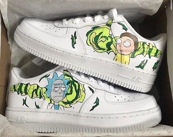 Rick and Morty Shoes | Etsy