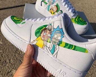 Rick and Morty Shoes | Etsy