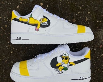 bart simpson custom air force 1