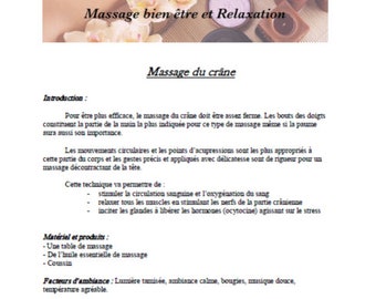 Curso/protocolo de masaje craneal