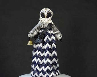 Muñeca Motanka ucraniana hecha a mano, amuleto popular étnico.