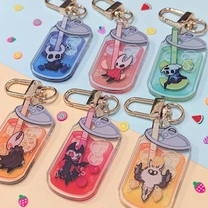 RESTOCKED Hollow Knight Soda Acrylic Charms | 2" Borderless Acrylic Keychains Buy 3 get 1 free!