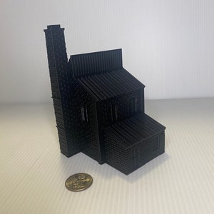 Factory Building #1: HO scale