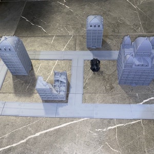Modular Road Set #1 - 6 | 8mm scale
