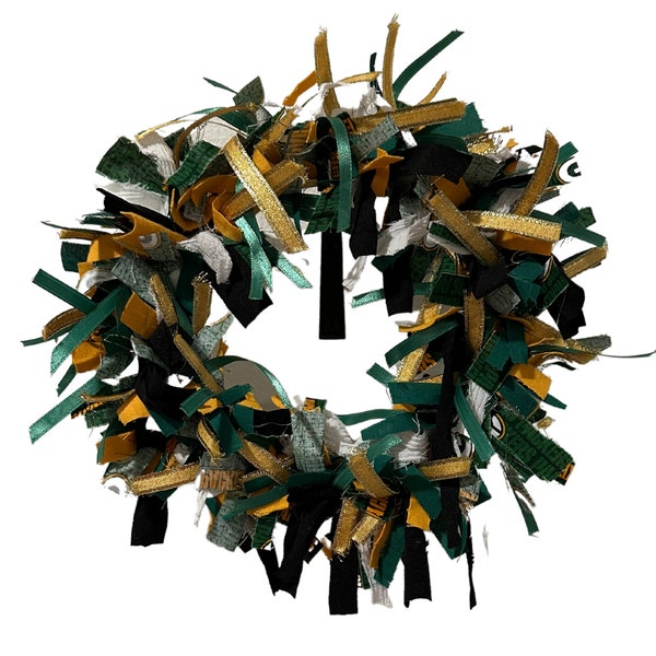 Small Greenbay Packers Wreath