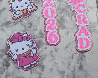 Graduation Cutout Set – Custom characters 2026 & GRAD Decorations