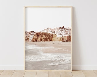 Portugal Beach Print: Algarve Coastal Wall Art (Instant Download)