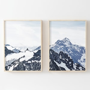 Titlis Mountain Print: Swiss Alps Wall Art (Digital Download)
