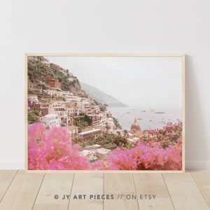 Amalfi Coast Print: Positano Italy Coastal Wall Art (Digital Download)