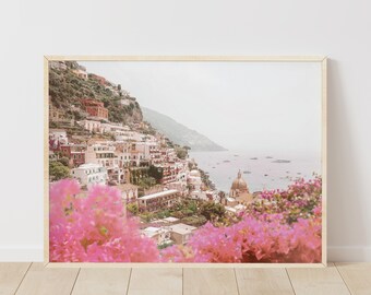 Amalfi Coast Print: Positano Italy Coastal Wall Art (Digital Download)