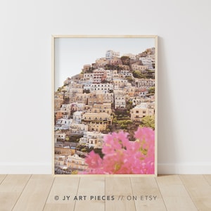 Amalfi Coast Print: Positano Italy Coastal Wall Art (Digital Download)
