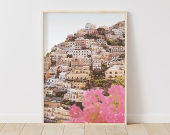 Amalfi Coast Print: Positano Italy Coastal Wall Art (Digital Download)