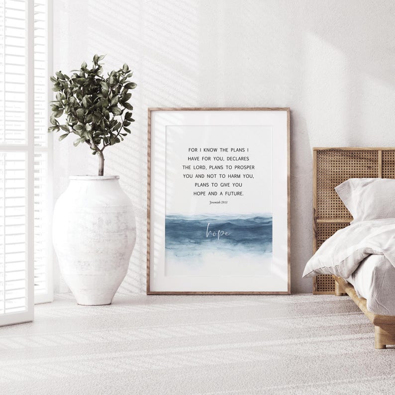 Scripture Watercolor Ice Faith Hope Love Scripture Watercolor Print Set (digital Download) - Etsy