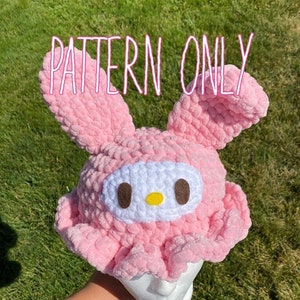 Bunny Bucket Hat Crochet Pattern