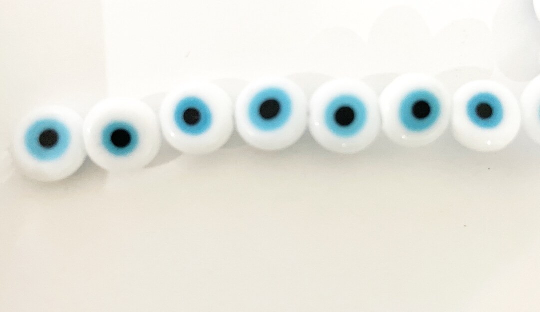 Eye Shield Connector, Eye Connectors, Eye Shield, Evil Eye, Set of 12 ...