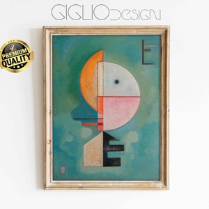 KANDINSKY Print UPWARD Kandinsky Art Painting Kandinsky Poster Kandinsky Wall art Printable Abstract Art Modern wall Art digital download