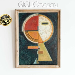 KANDINSKY Print COMPENSAT Kandinsky Art Painting Kandinsky Poster Kandinsky Wall art Printable Abstract Art Modern wall Art digital download